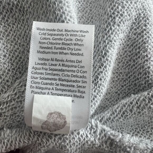 Camo Sweatshirt Women's XXL Time and Tru Split Sides Cotton Blend Green Gray - Picture 11 of 11